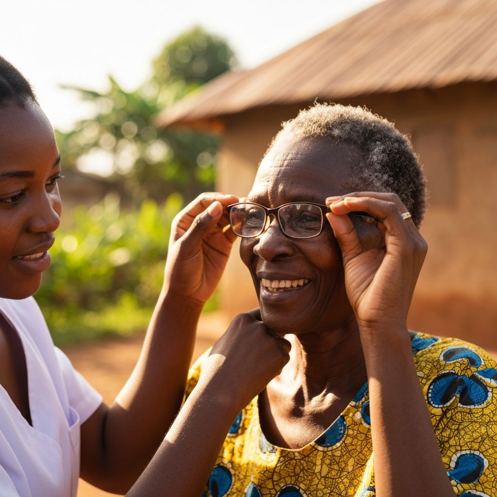 Vision screening in a rural community